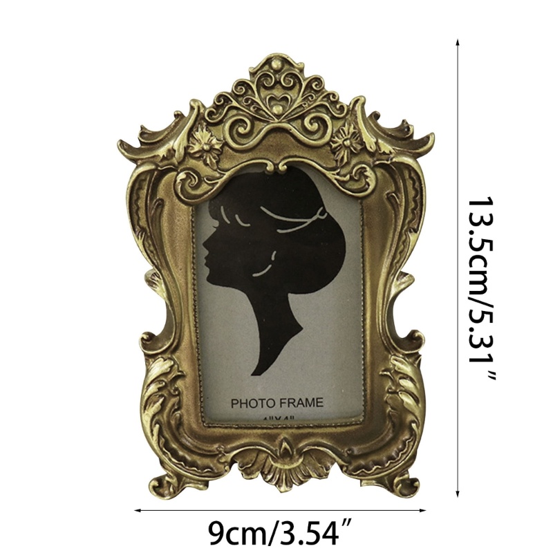 Khung Ảnh Màu Vàng Kim Phong Cách Vintage Châu Âu Dùng Trưng Bày Trang Trí Tiệc Cưới DIY