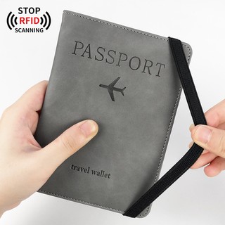 Ví Da PU Đựng Hộ Chiếu Đa Năng