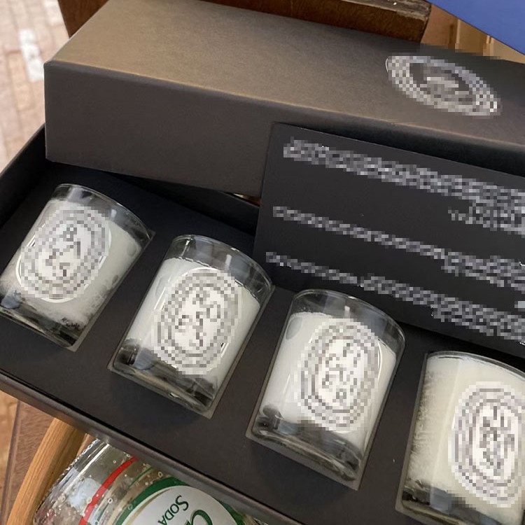 Hộp Quà Nến Thơm 5 Nến Thơm Kèm Hộp Quà Tặng Mùa Thu Giới Hạn diptyque Dipptyque