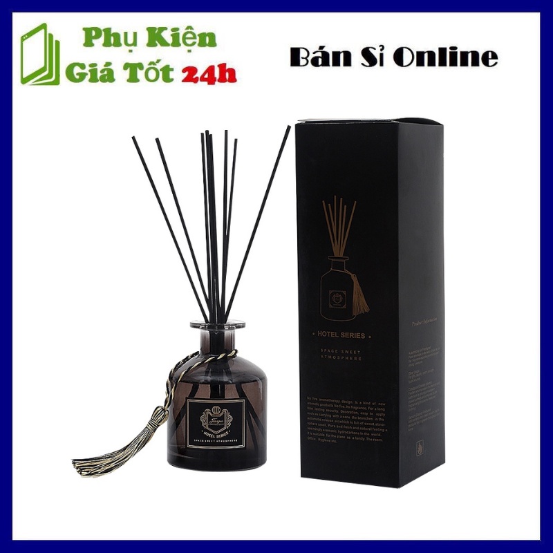 Tinh dầu thơm dùng trong phòng ngủ, phòng khách. Tinh dầu que gỗ khuyến tán mùi hương tự động thiết kế sang trọng