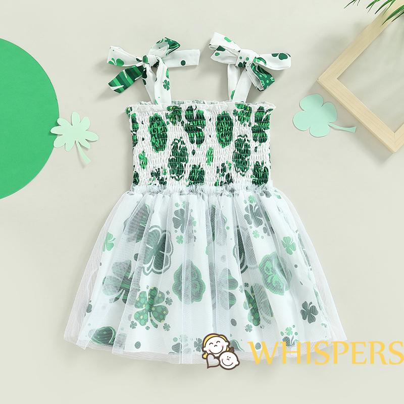 Đầm Xòe Công Chúa Không Tay Thắt Nơ Xinh Xắn Cho Bé Gái 1-4 Tuổi