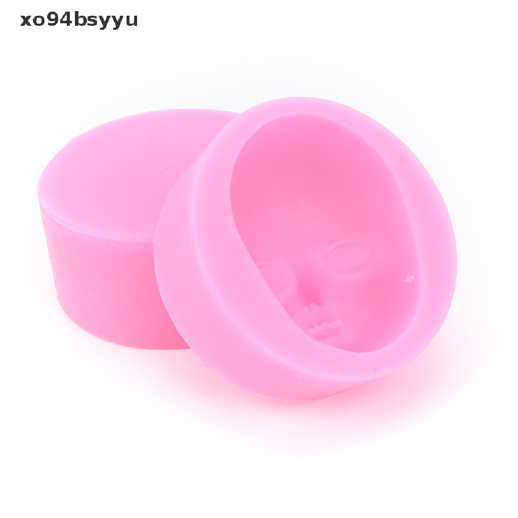1 Khuôn Silicon Làm Xà Phòng / Sô Cô La Thủ Công Hình Mặt Em Bé xo94bsyyu