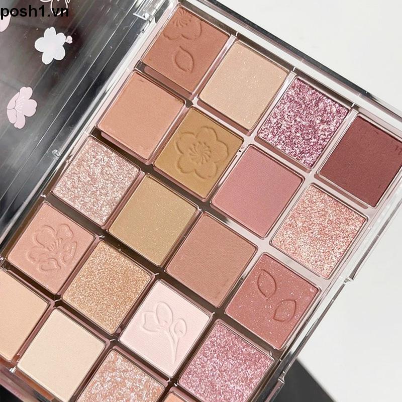 💌Bảng phấn mắt SUAKE 20 màu lì tông đất hoa anh đào siêu đẹp 80g
