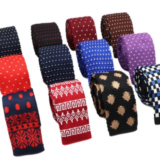 Zonfaz thời trang nam ôm dệt kim cà vạt hoa skinny đan cổ cà vạt cưới thường ngày đeo hàng ngày cravat