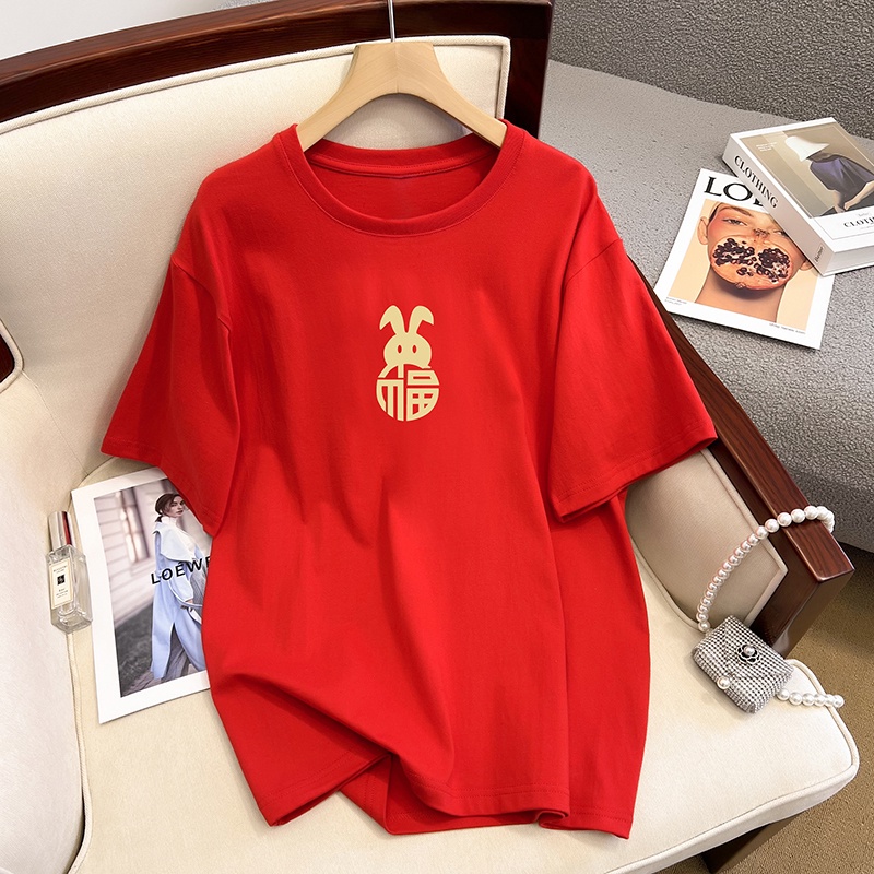 NRVP Áo Thun 100% Cotton Tay NgắN Plus Size Cho Nam Và Nữ