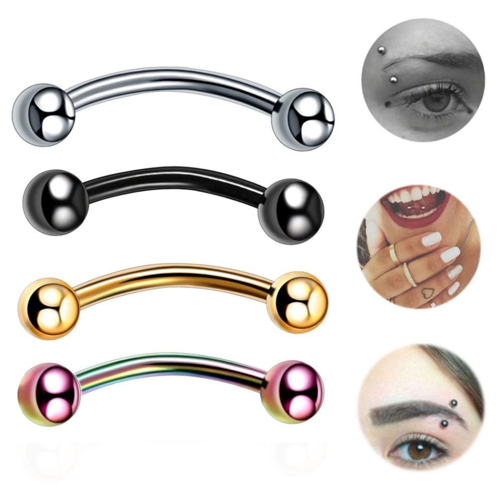 DANES Khuyên Kẹp Môi / Cơ Thể Không Cần Khoan Lỗ Phong Cách Punk Cá Tính Cho Nữ