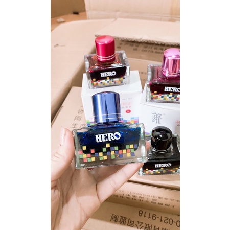 Mực hero cao cấp mực nhanh khô , lọ 40ml , mực học sinh