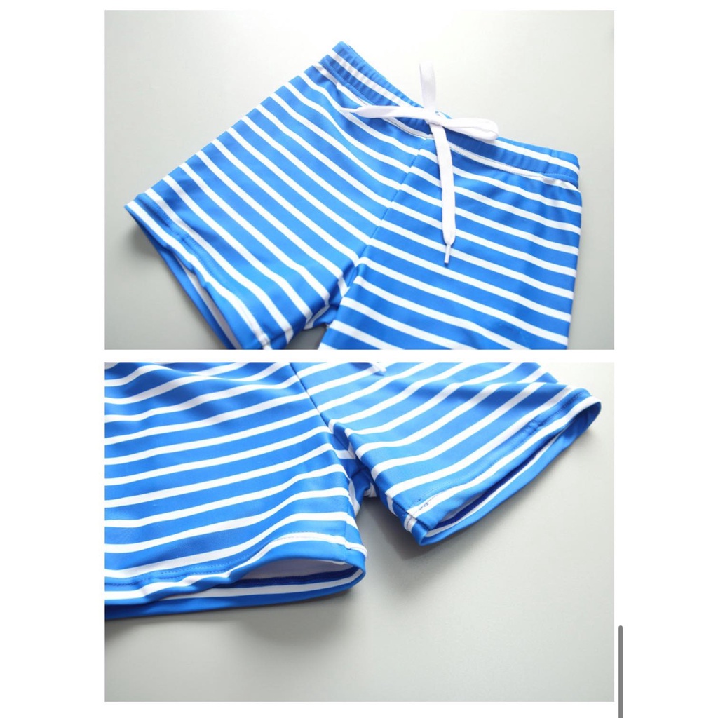 SET 3 MÓN ĐỒ BƠI TAY DÀI CHỐNG NẮNG BÉ TRAI