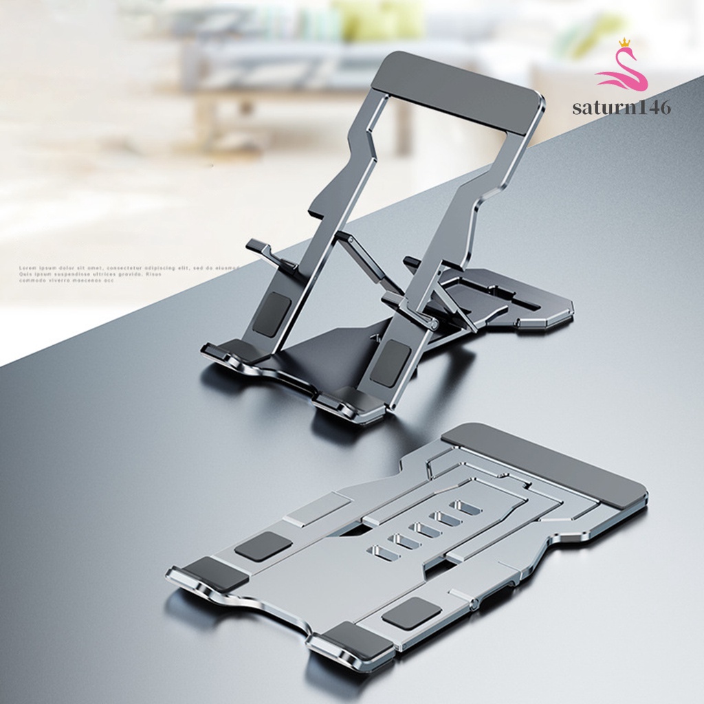 ✧Giá Đỡ Điện Thoại / Máy Tính Bảng Bằng Hợp Kim Nhôm Chống Trượt Gấp Gọn Linh Hoạt T612