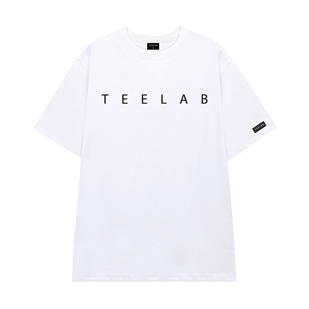Áo thun TEELAB basic in cổ hàng 100% cotton thoáng mát thấm hút mồ hôi, Áo Phông Unisex Nam Nữ