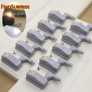 Đèn led cảm ứng thông dụng gắn bản lề tủ chén / phòng ngủ