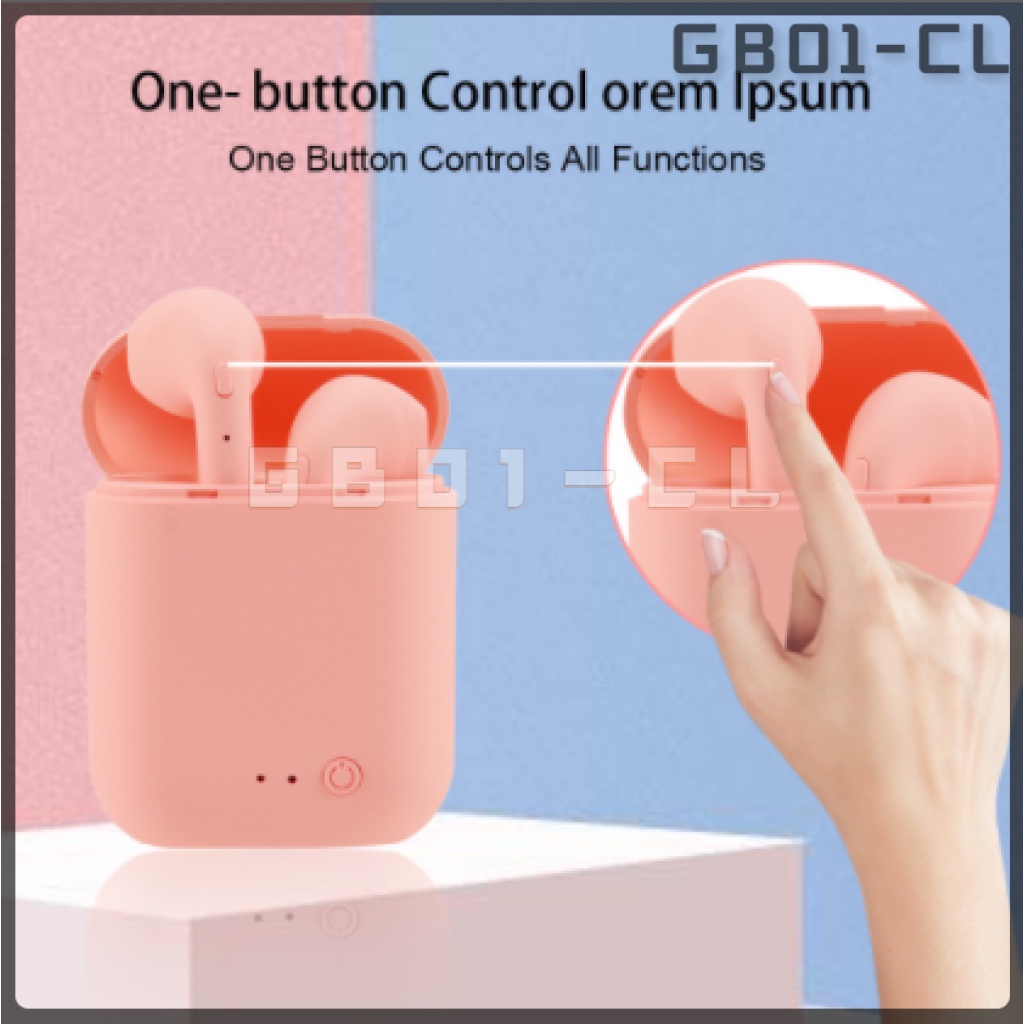 Tai Nghe Không Dây I12 Tws Bt 5.0 Dùng Cho Windows / headphone Inpods 12 2OI3