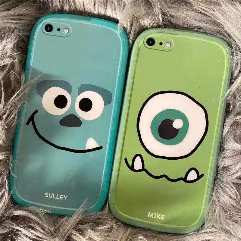 Ốp Điện Thoại Silicon Mềm Họa Tiết Quái Vật Mắt To Hoạt Hình Cho iPhone 13 12 Mini 14 11 Pro Max XR XS Max X 7 8 6 6S Plus Se 2020