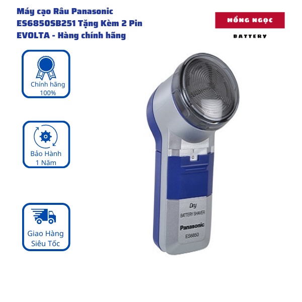 Máy cạo râu chính hãng Panasonic ES6850 xuất xứ Thái Lan