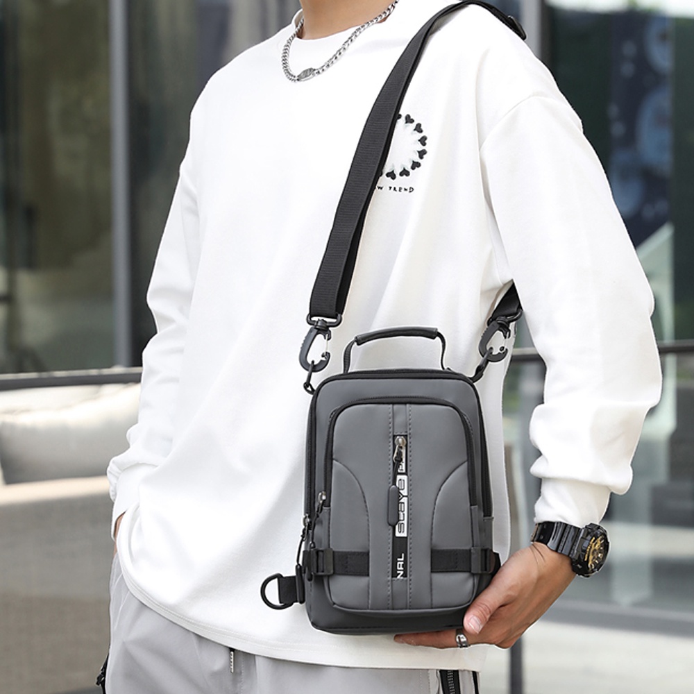 Túi Đeo Chéo Nam Mùa Hè Đa Năng Cổ Đeo Vai Túi 2023 Trẻ Trung Sôi Động