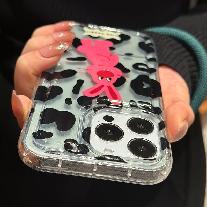 Ốp Điện Thoại Silicon TPU Mềm Trong Suốt Họa Tiết Thỏ Dễ Thương Cho IPhone 14 13 11 12 Pro XS Max X XR 7 8 Plus