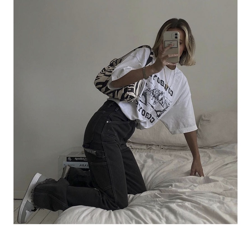 Áo thun Âu M Cowboys form rộng unisex  chất vải cao cấp phong cách đường phố streetwear