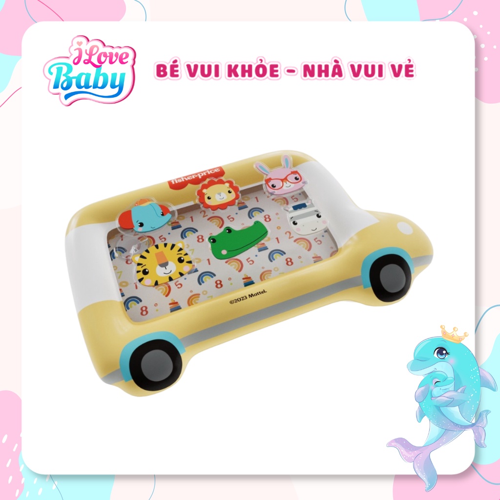 (Quà KM Huggies) Đồ Chơi Đệm Nước Fisher Price