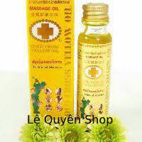 𝐐𝐮𝐞𝐞𝐧𝐁𝐞𝐚𝐮𝐭𝐲 -  Dầu thảo dược thập tự vàng 24ml xoa bóp