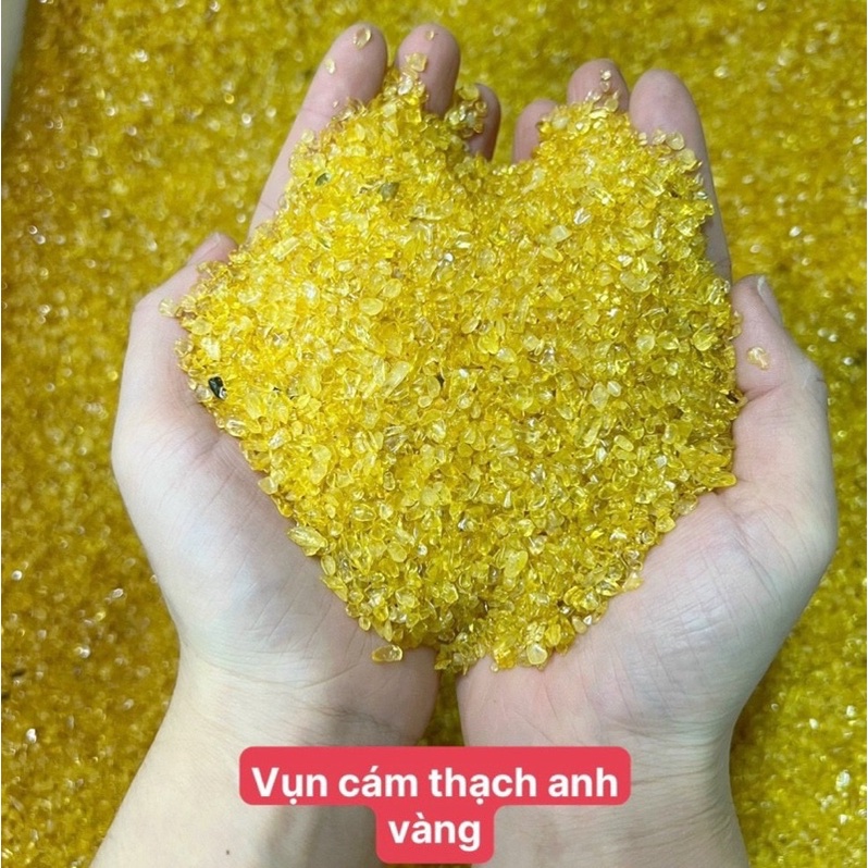 Đá Thanh Tẩy Loại Nhuyễn - Đá Vụn Siêu Nhỏ Nhiều Màu Sắc- Dùng Trang Trí, Thu Hút Tài Lộc, May Mắn