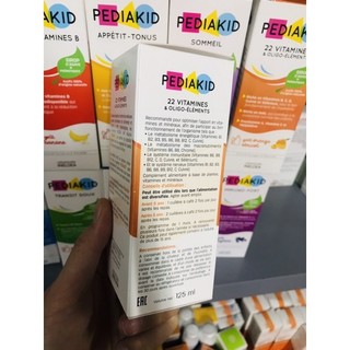 Pediakid 22 vitamin và khoáng chất