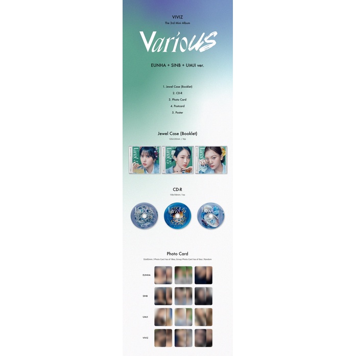 VIVIZ - The 3rd Mini Album 'VarioUS'