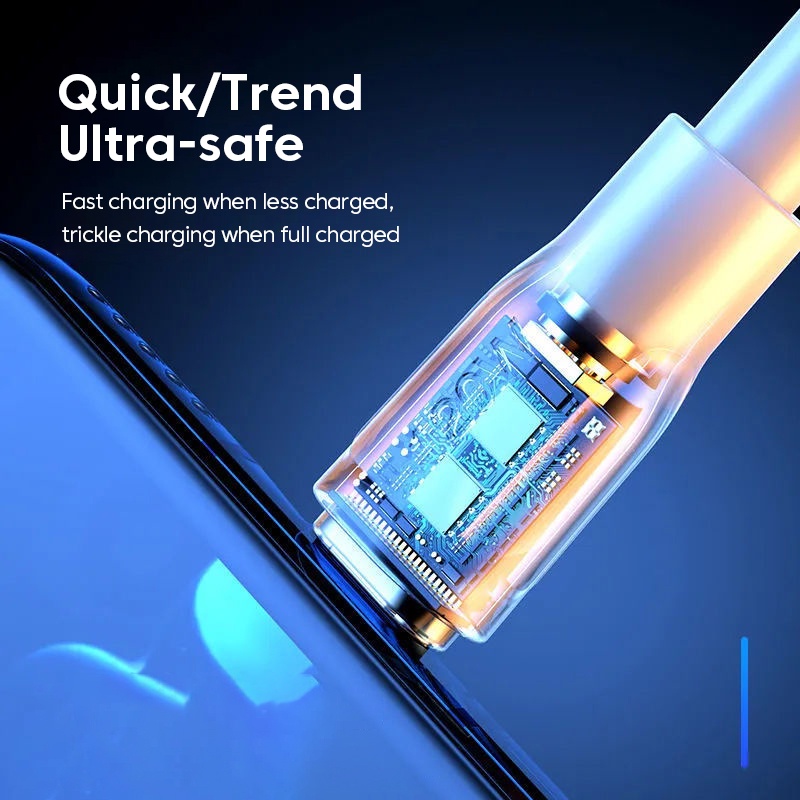 Dây Cáp Sạc Nhanh 120W 6A Bằng Silicone Loại C Chất Lượng Cao