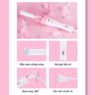 Máy uốn tóc xoắn ốc tự động 360