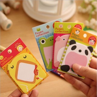 Giấy note ghi chú hình động vật cute