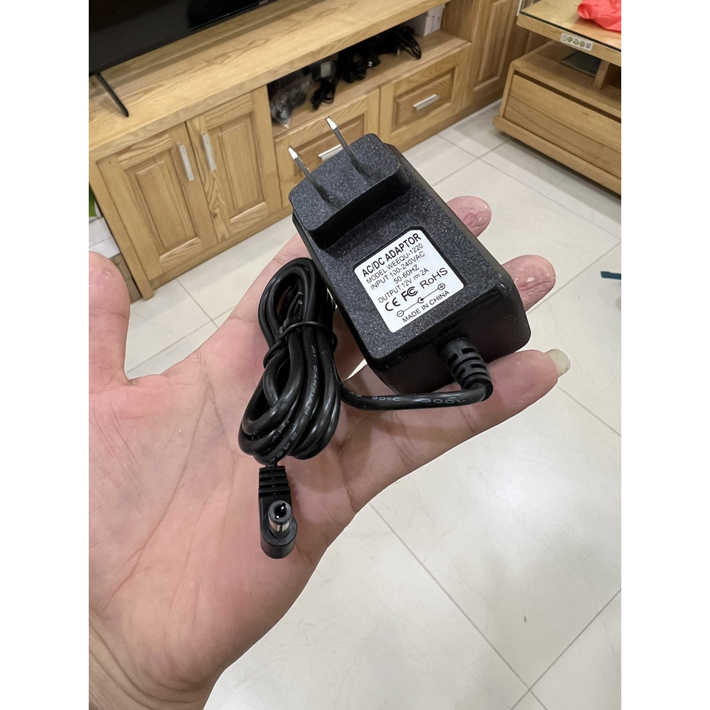 dây nguồn 12v cho Màn hình Viewsonic VA2432-H bảo hành 12 tháng