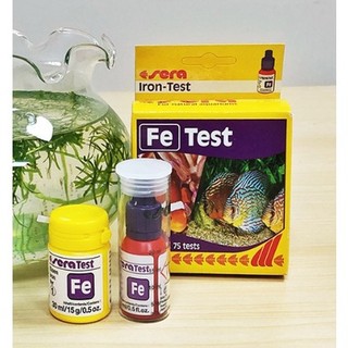 Bộ test fe sera - kiểm tra nồng độ sắt trong bể cá cảnh thuỷ sinh