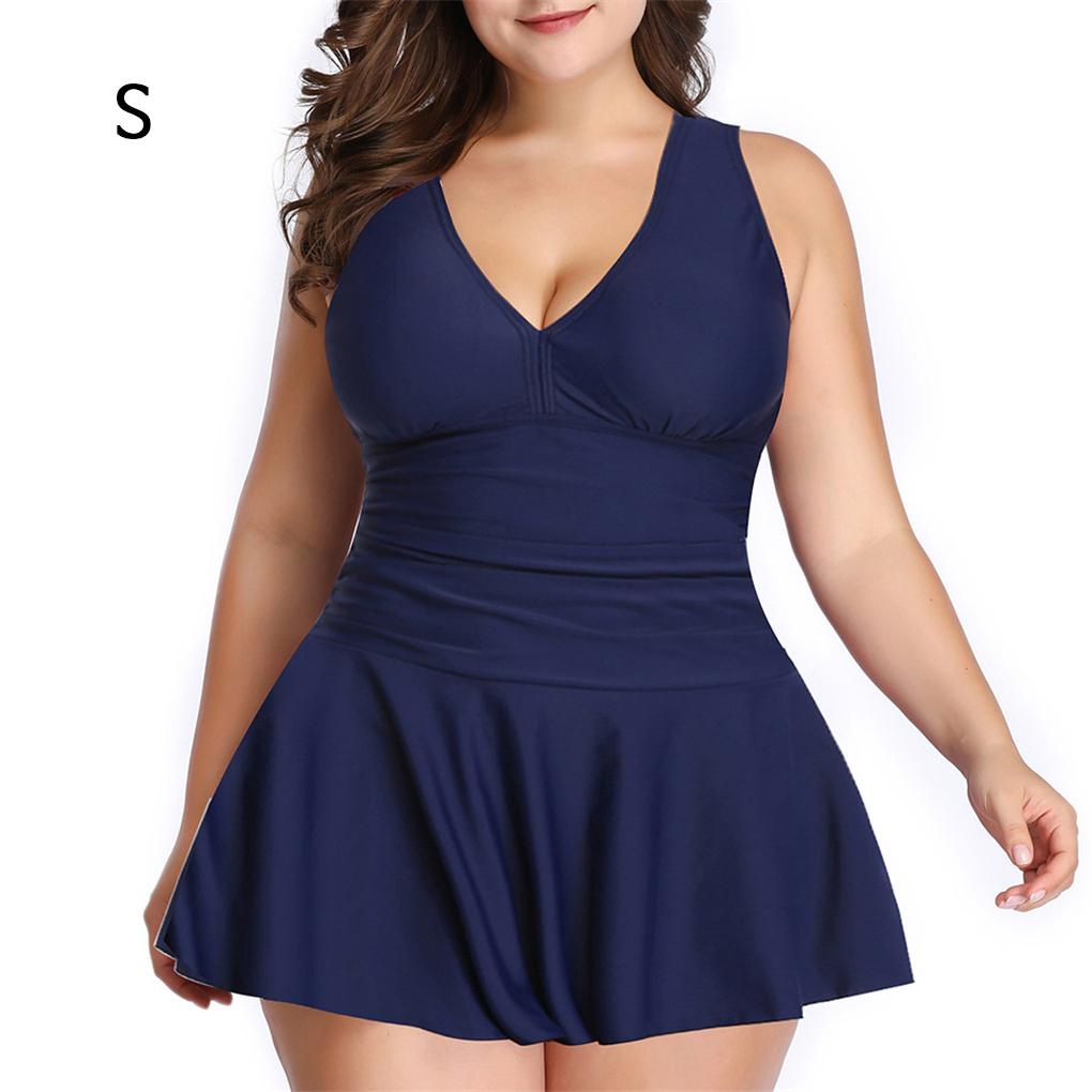 Bộ Đồ Bơi Liền Thân Cổ Chữ V Chất Liệu Nhanh Khô Thời Trang Cho Nữ