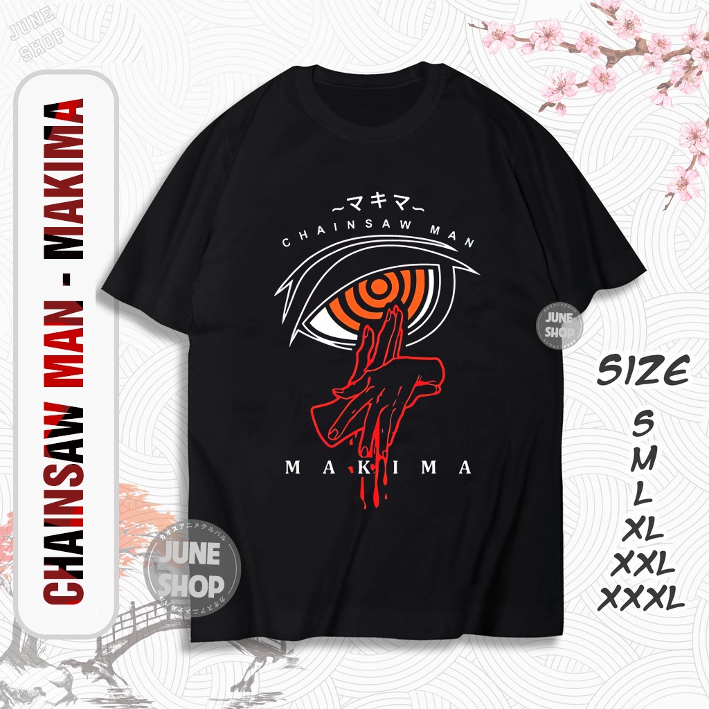 Áo Chainsaw Man - Anime in hình Power, Makima, Denji, Aki, Pochita chất cotton 4 chiều, giá rẻ