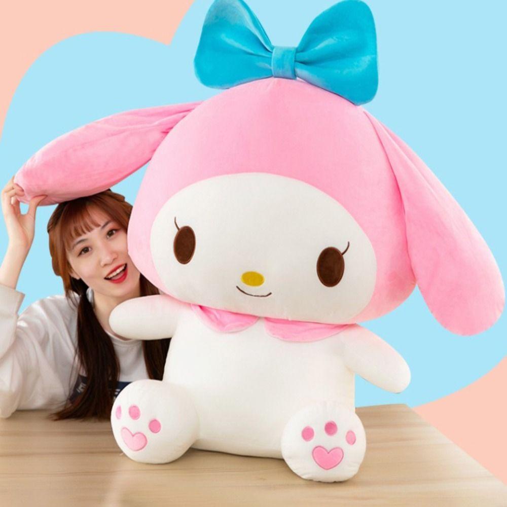 Đồ chơi nhồi bông Hình Động Vật Anime My Melody Dễ Thương Dùng Trang Trí Phòng Khách
