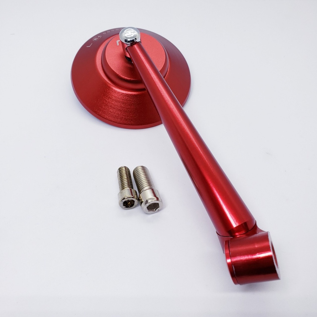 Gương xe máy, kính chiếu hậu rizoma tròn, đồ chơi xe máy cao cấp nhập khẩu dùng cho xe SH, VARIO, EXCITER, NVX, WINNER