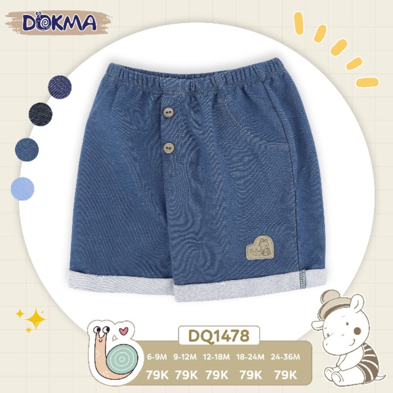 Quần đùi giả bò bé trai Dokma/ Judoby 9-36M DQ1478
