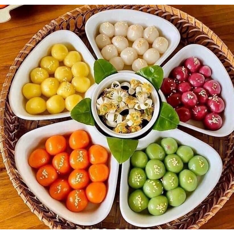 BỘT LÀM TRÔI NƯỚC, TRÔI TÀU, TRÔI NGŨ SẮC