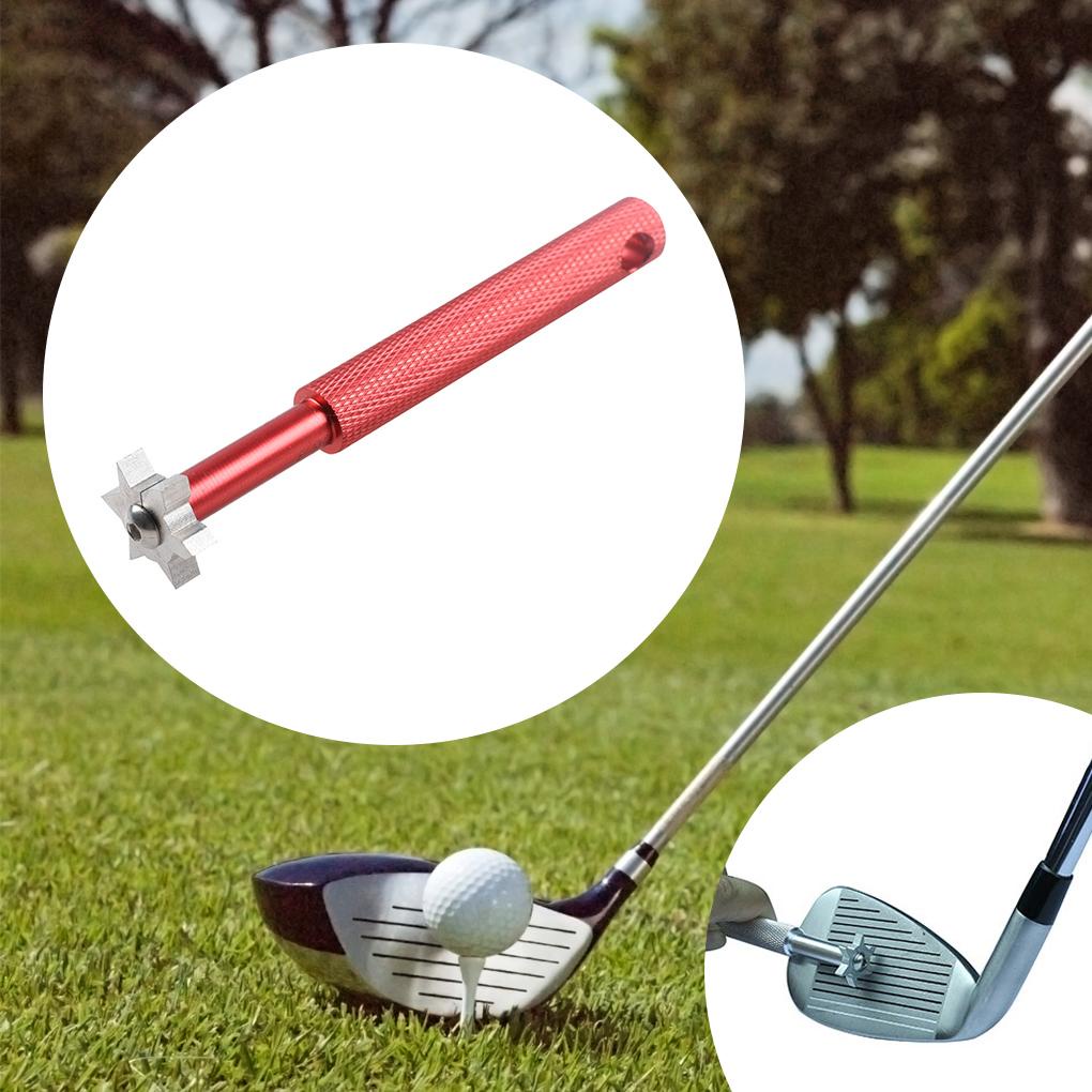 Dụng Cụ Mài Rãnh Gậy Đánh Golf Thiết Kế 6 Đầu Bằng Hợp Kim Nhôm Tiện Dụng