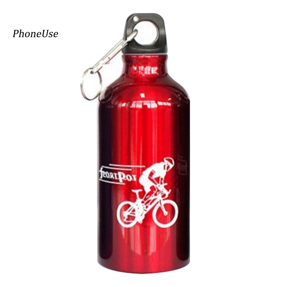 Bình Nước Thể Thao Bằng Hợp Kim Nhôm PU 500ml