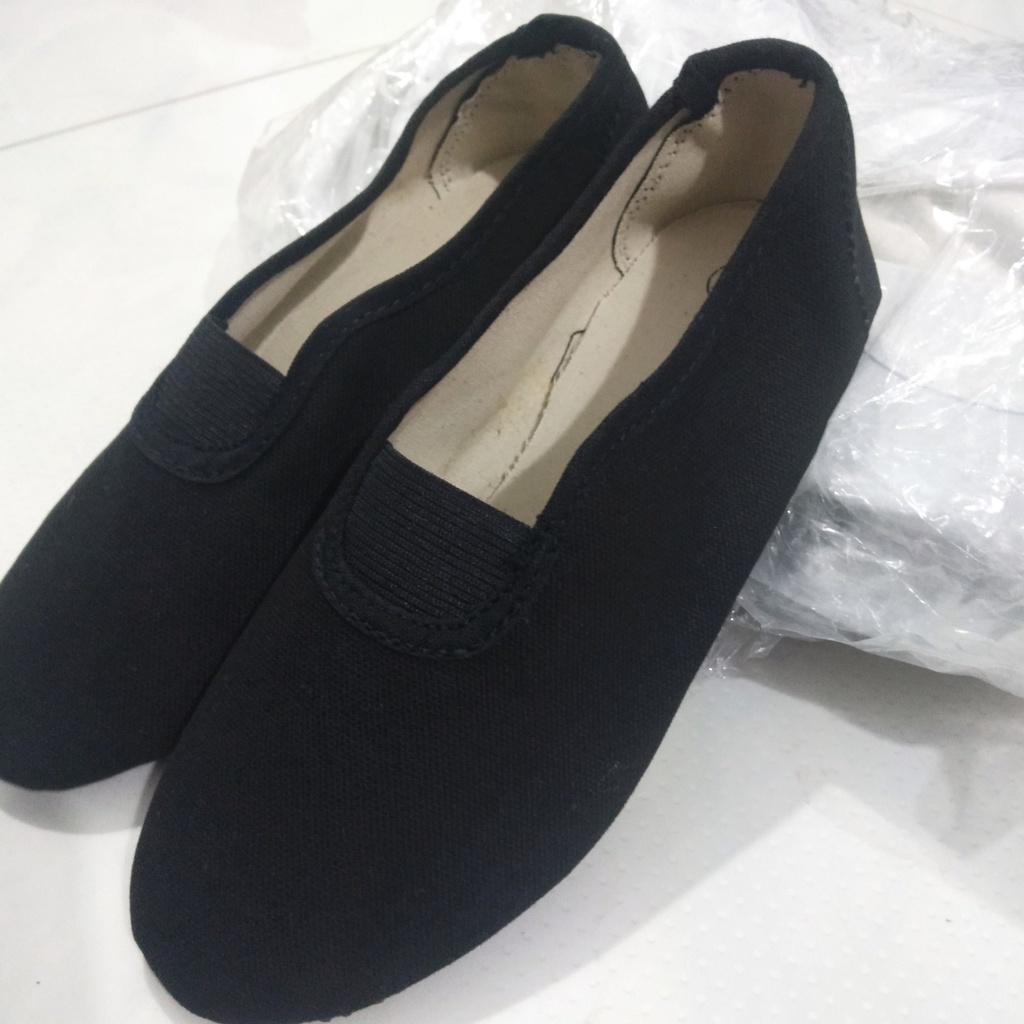 Giày múa ballet nam nữ không dây - Giaỳ múa văn nghệ size 25 đến 42