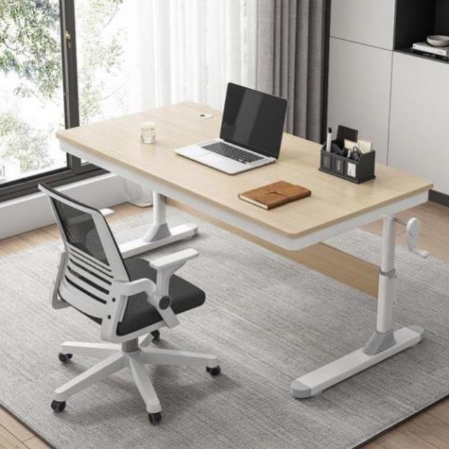 Bàn Làm Việc Bàn Học Văn Phòng Thông Minh Nâng Hạ Chiều Cao Theo Ý Thích Size 120c x 60cm