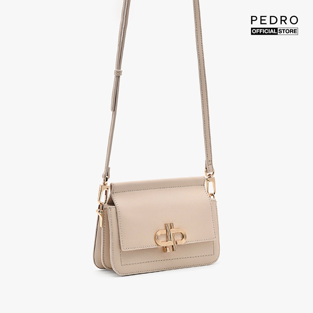 PEDRO - Túi đeo chéo nữ phom chữ nhật nắp gập Diagonal Dumpling PW2-76610055-35