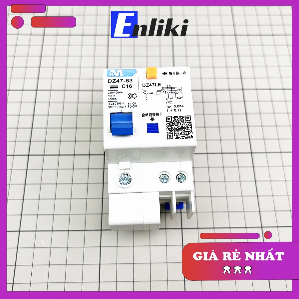 Aptomat DZ47-63 16A, 20A, 32A, 40A, 50A, 63A 1 Pha, 2 Pha, 3 Pha