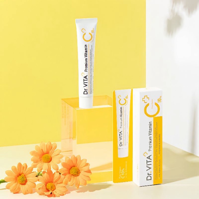 Kem Dưỡng Và Tinh Chất Cho Da Dr.Vita Premium Vitamin C 10% Kem Xóa Nám , Tàn Nhang Dr.Vita - VIKO HOME Store