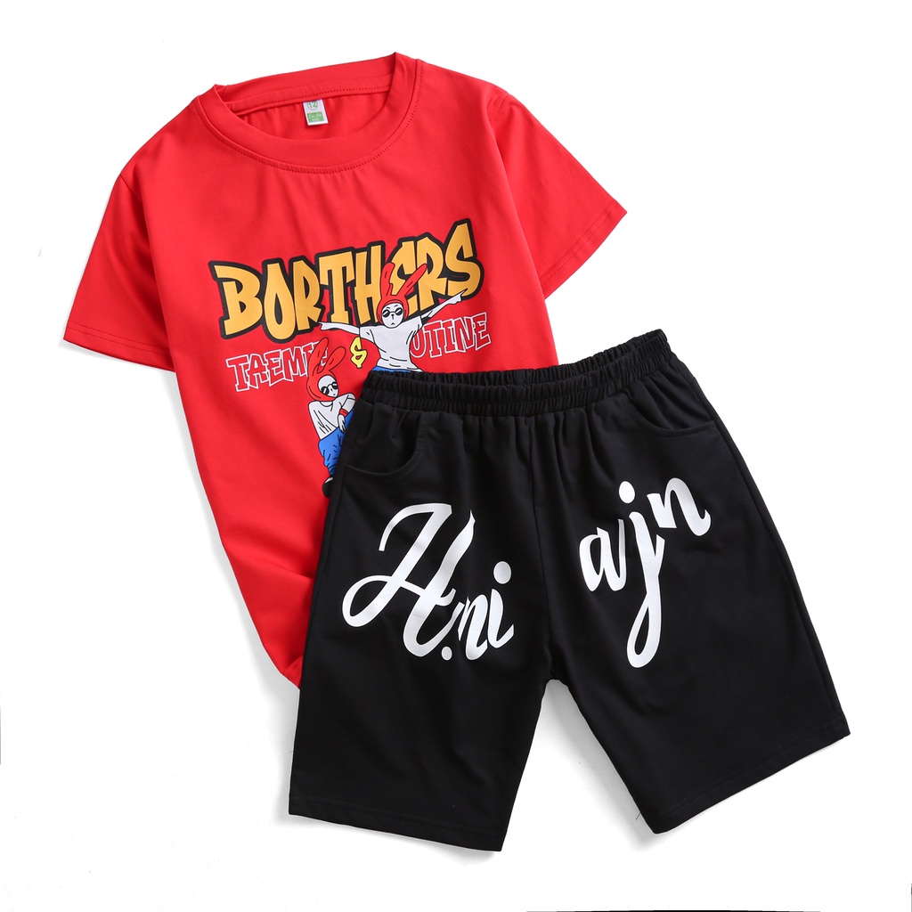 Bộ hè bé trai,Đồ bộ bé trai  RAZA Store chất liệu cotton cao cấp sợi thoáng mát cho bé từ 15kg đến 46kg RZM33