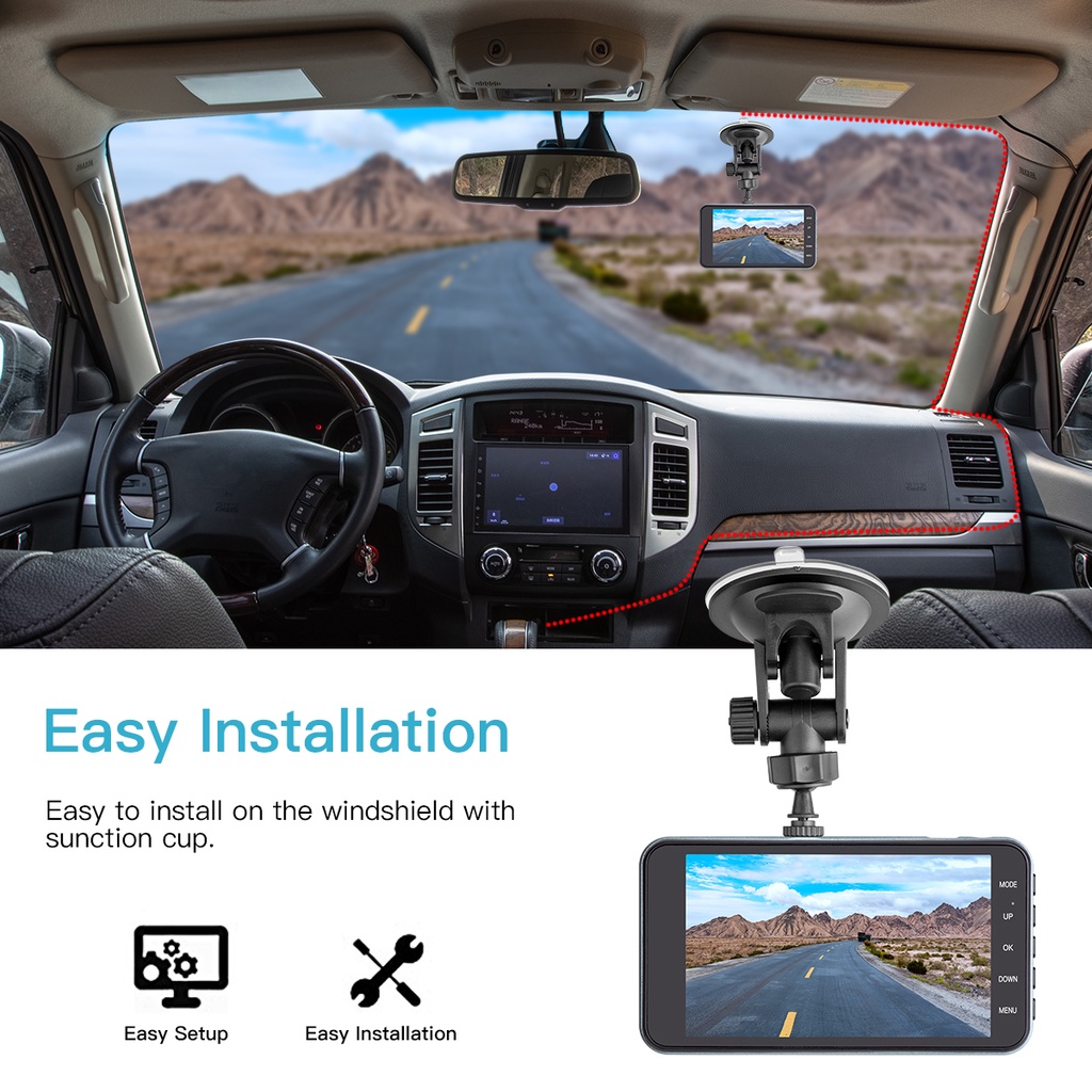 Camera Hành Trình MD12 Smart Car Thiết Kế Nhỏ Gọn Màn Hình Nét Chất Lượng Cao An Toàn Cho Người Tham Gia Giao Thông | BigBuy360 - bigbuy360.vn