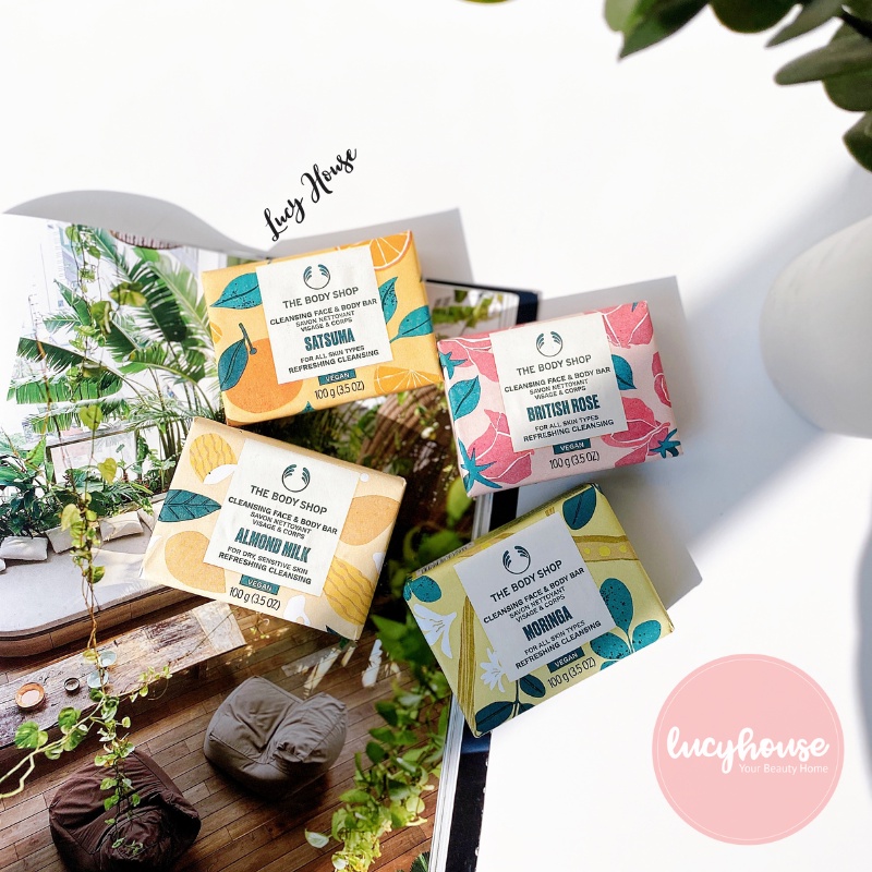 Mẫu mới Xà phòng tắm The Body Shop 100g