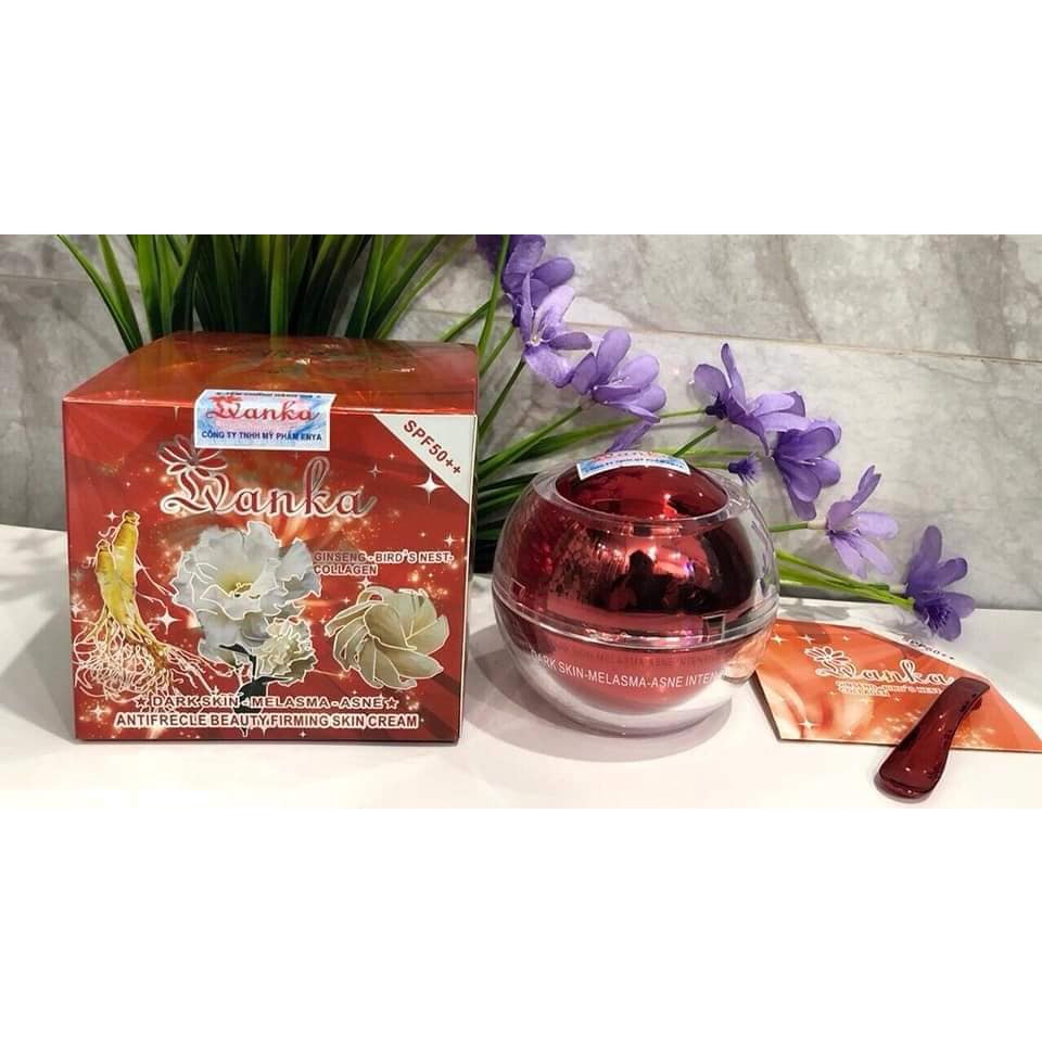 Kem LVANKA Trắng da - nám chuyên sâu 25g (màu đỏ)