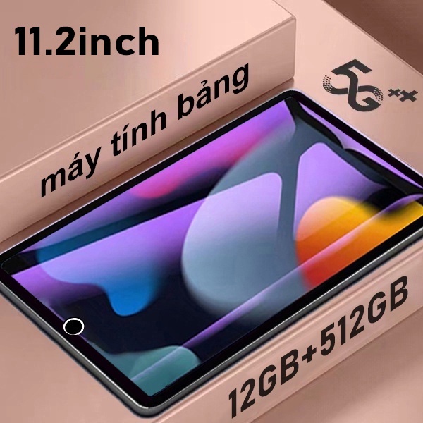 Máy tính bảng HP mới【12GB+512GB】11.2inch tab máy tính bảng học văn phòng giải trí giá rẻ tablet pc