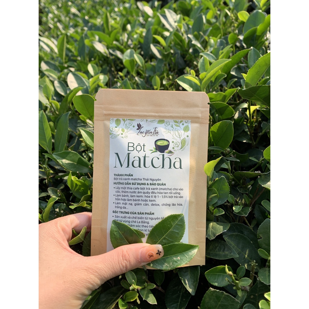 Matcha Bột Trà Xanh Yencanvas nguyên chất 50g - 100g
